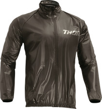 THOR RAIN MUD JACKET WATERPROOF BLACK PVC COAT ADULT