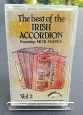 The Best Of The Irish Accordion Cassette Tape Vol 2 Mick Foster