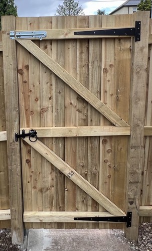 Feather edge 6ft - gate., any
