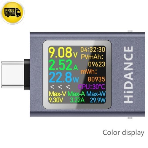 Type usb tester voltmeter - type-c,