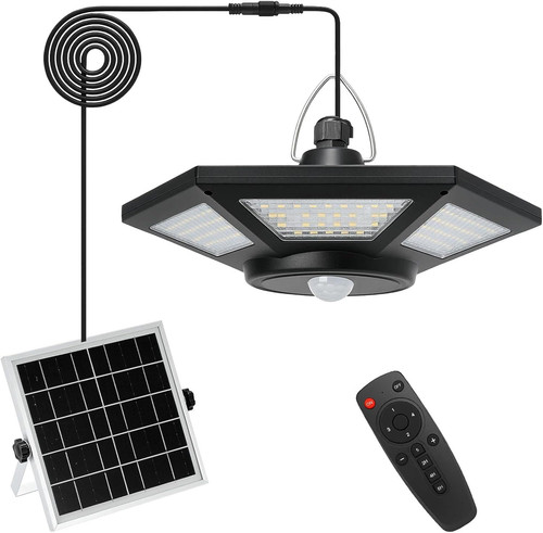 Solar pendant light - light, outdoor