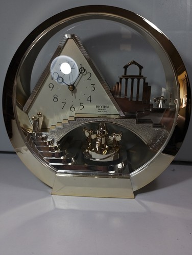 Vintage quartz mantel clock - quartz,