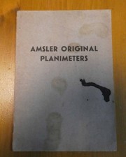 Amsler Original Planimeters