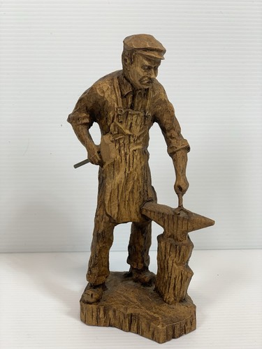 Vintage inch hand carved - hand,