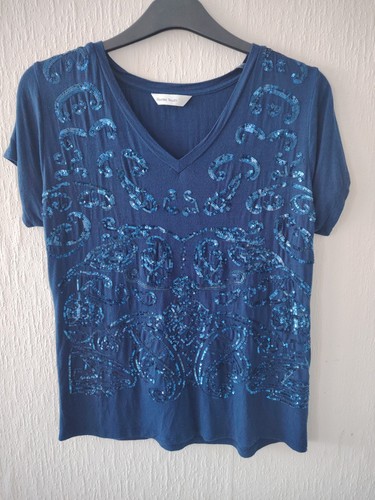 Heather valley sequin shirt - valley, t-shirt