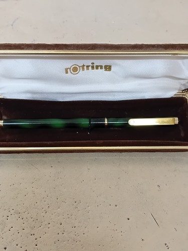 Rotring green marble effect - rotring,