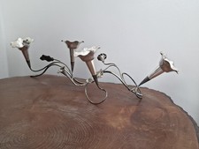 Vintage Silver Plate Floral