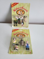 2x Wallace & Gromit Figures -
