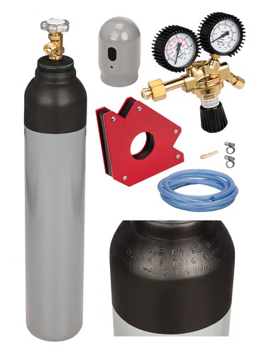 Nitrogen bottle full cylinder - nitrogen,