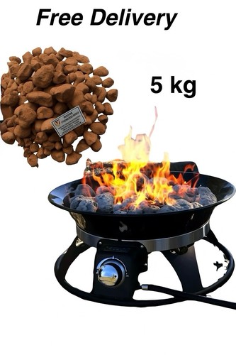Red lava rock bbq - rock, &