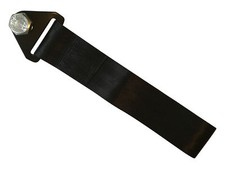 Racing Tow Straps Black for
