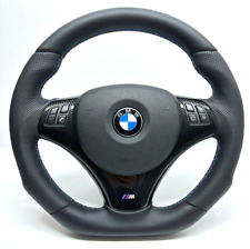 BMW E90 E92 STEERING WHEEL FLAT BOTTOM GRIPS M SPORT E90 E93 E81 E82 E84 E87