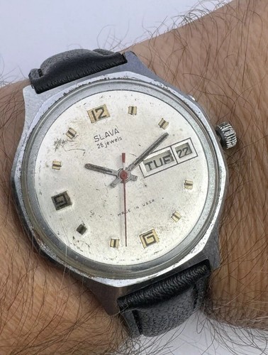 Slava soviet watch nice silver - nice,