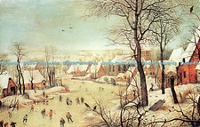 R482330 The Bird Trap By Pieter Brueghel the Younger In the Collection of the Ea