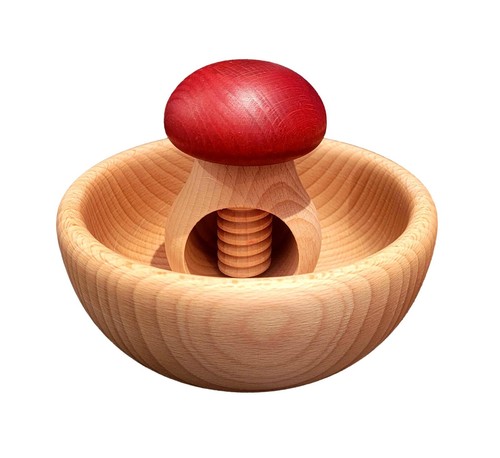 Oak wood nutcracker - oak,