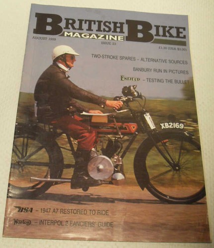 British bike bsa - british,
