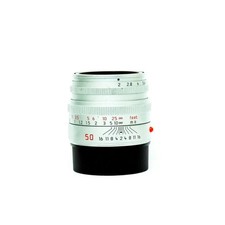 Leica 50mm F2 Summicron-M Silver Boxed