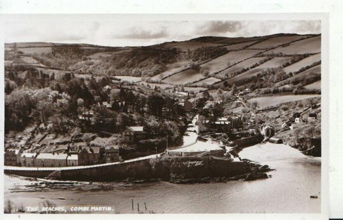 Devon postcard the - postcard:, beaches