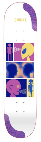 Alien workshop skateboard deck - alien,