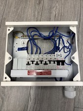 M2 Consumer Unit 10 Way. 7 Rcbo