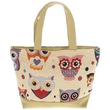 Equilibrium Tapestry Owl Bag