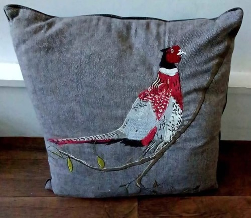 Pheasant cushion - pheasant,