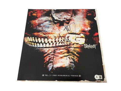Slipknot signed autograph - signed, x2