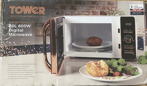 Tower t24021w solo microwave - tower,