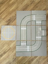 7x Vintage Lego Base Board