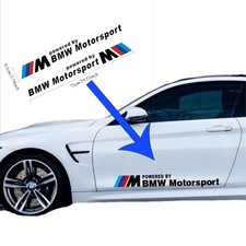 2pcs For BMW Motorsport SIDE