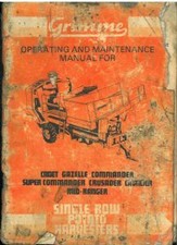 GRIMME POTATO HARVESTER CADET