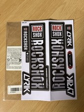Rockshox Fork Sticker White