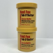 Red fox tub butter - fox, o'butter