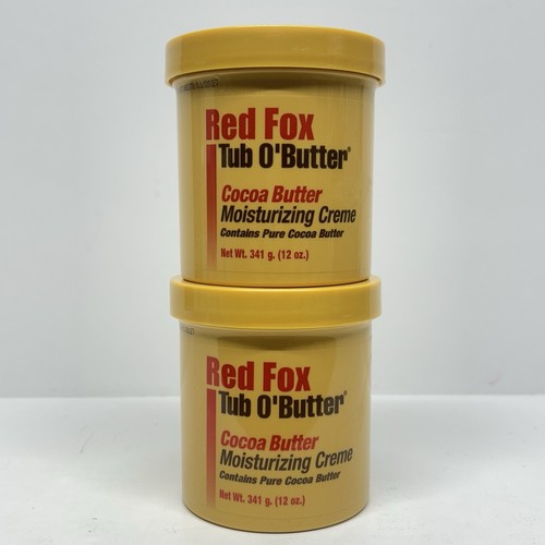 Red fox tub butter - fox, cocoa