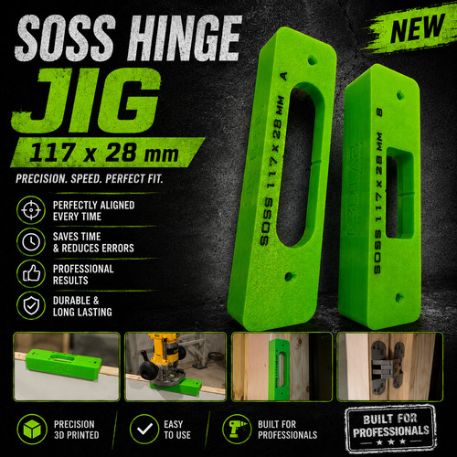 Soss concealed hinge router - soss,
