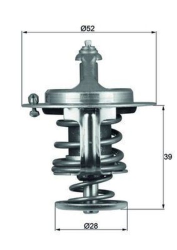 Engine thermostat mahle fits - engine,