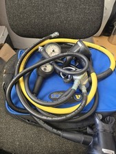 Oceanic CDX5 Alpha regulator & octo Alpha 8 with double console, Compass, 2 LPI 