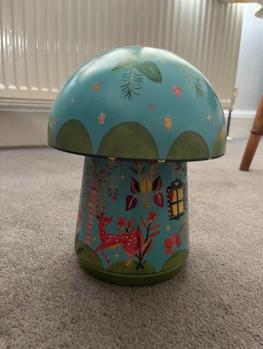 Lush metal mushroom storage