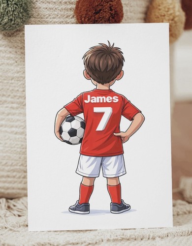 Football personalised birthday - personalised,