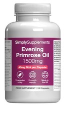 Evening Primrose Oil 1500mg *