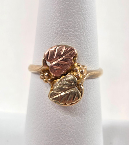 Black hills gold ring - co,