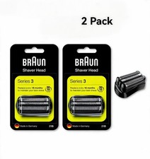 2 Pack Braun 21B Replacement