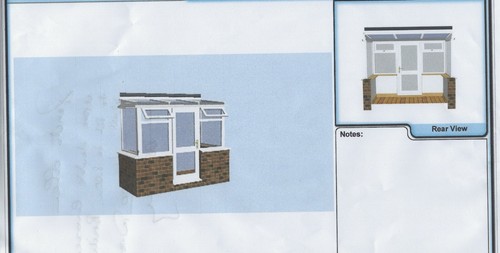 Porch offer upvc - offer!!!, double