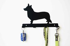Welsh Corgi - Dog Lead / Key Hanger, Holder, Hook (metal)