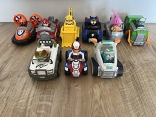 Paw Patrol Classic Rescue Vehicles X9 Full Set Incl. Ryder, Tracker, Everest