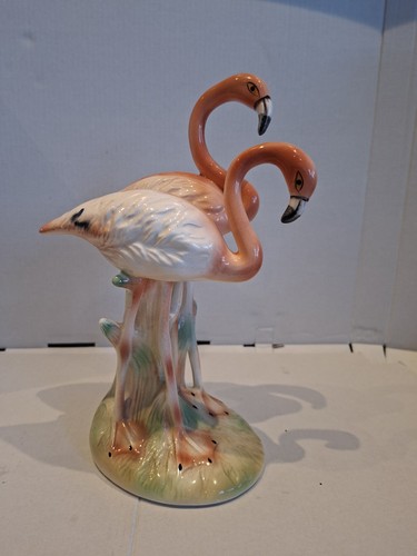 Vintage pink flamingo duo - ,