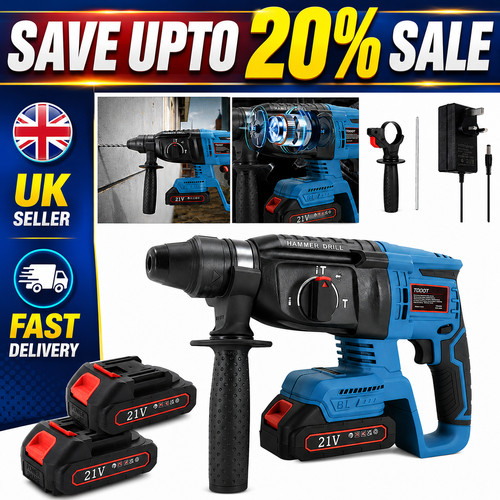 Cordless hammer drill - cordless, sds