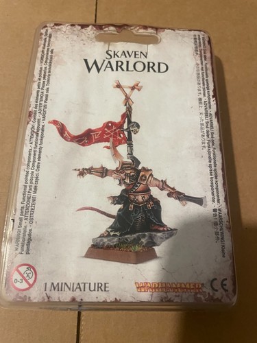 Warhammer skaven warlord - warlord, new