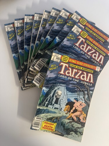 Tarzan annual 1977 series - tarzan,