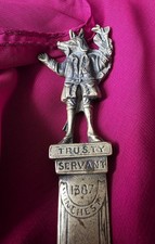 Letter Opener Peerage Trusty Servant Antique Brass ref 146D (FREE UK POSTAGE)